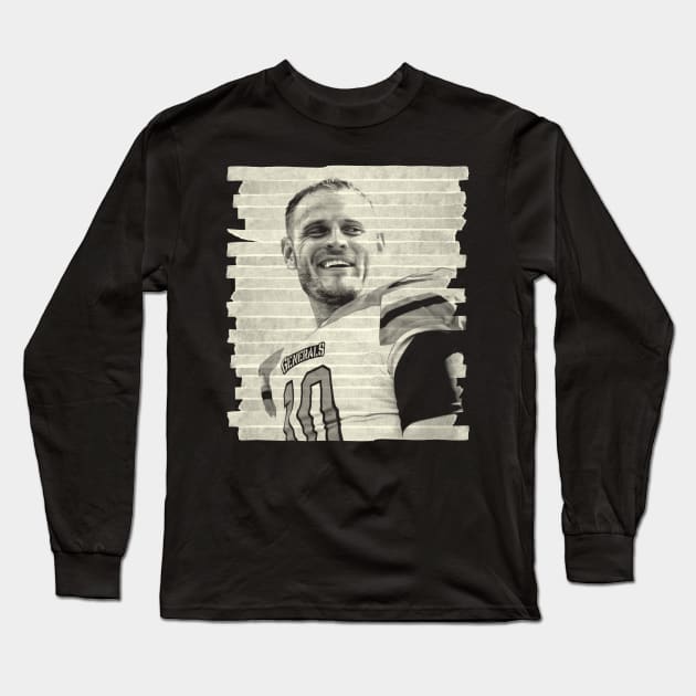 QB Ryan Mallett Long Sleeve T-Shirt by PAPER TYPE